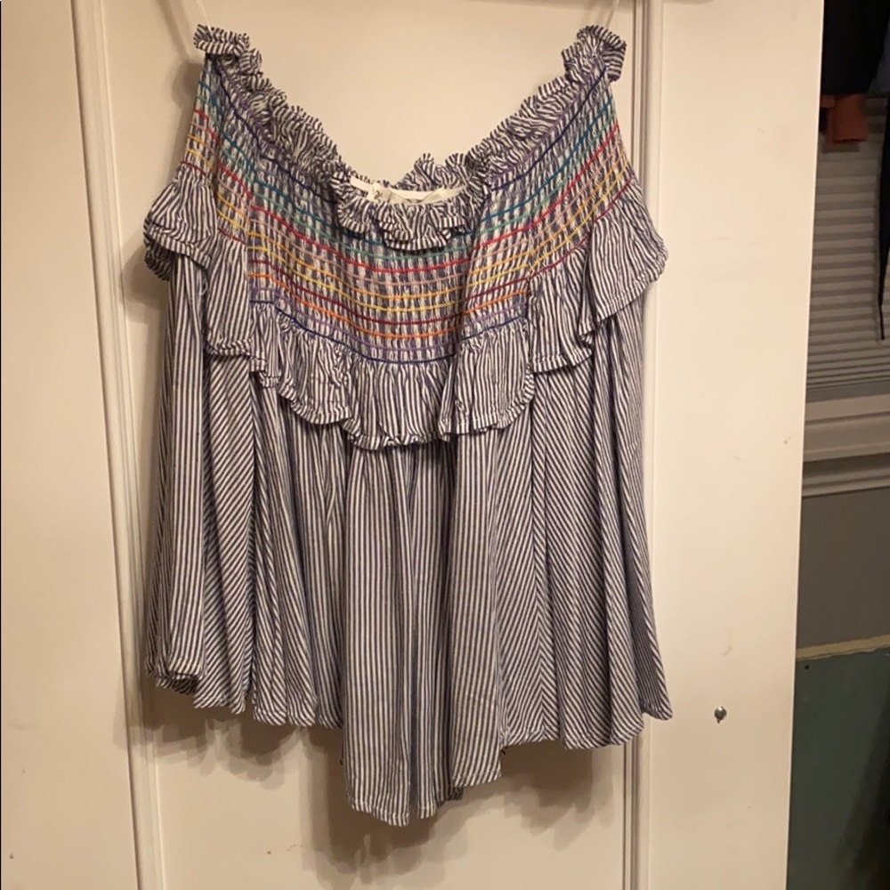 off the shoulder top